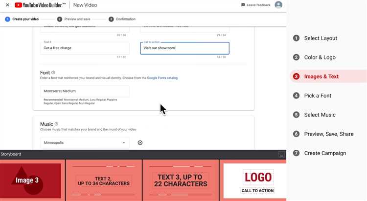 Как быстро создать видео для рекламы — обзор Video Builder от YouTube