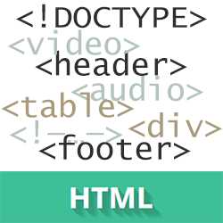 Теги основных разделов в HTML-5